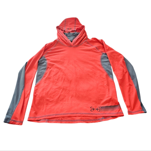 UNDER ARMOR Pullover Hoodie. Youth L Unisex - Picture 4 of 8